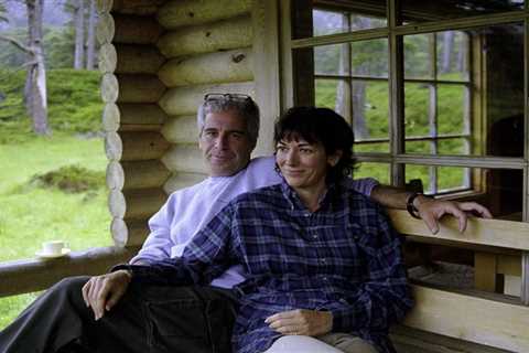 Ghislaine Maxwell and Epstein pictured inside Queen’s log cabin at Balmoral after being invited..