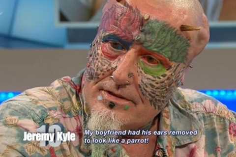 Remember Jeremy Kyle Show guest Ted Richards who was turning himself into a parrot? Here’s what he..
