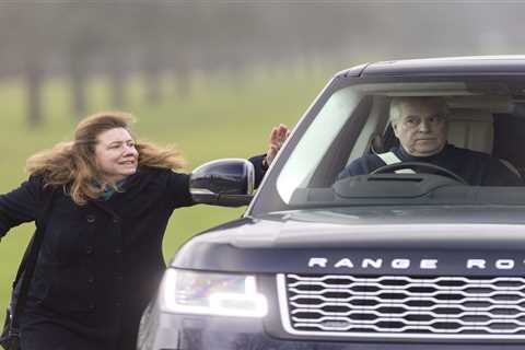 Woman rushes up to Prince Andrew’s car and bangs on windows in royal security breach