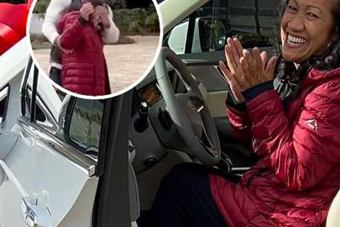 Watch Dwayne 'The Rock' Johnson Surprise Mom with New Car on Christmas