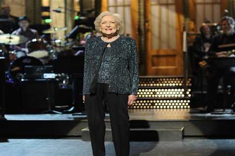 When did Betty White host Saturday Night Live and how can I watch?