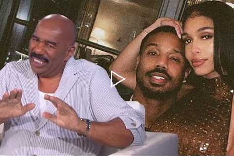 Michael B. Jordan and Lori Harvey's PDA Makes Steve Harvey 'VERY UNCOMFORTABLE'