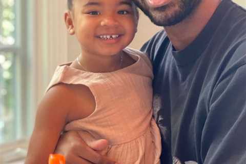 Khloe Kardashian’s ex Tristan Thompson poses with look-alike daughter True after love child scandal ..