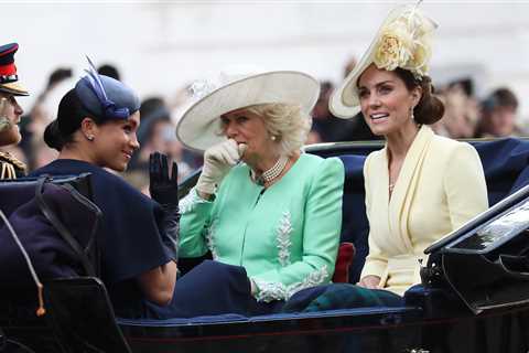 ‘Suspicious’ Camilla saw through Meghan’s ‘coquettish smiles & tactile performance’ after the..