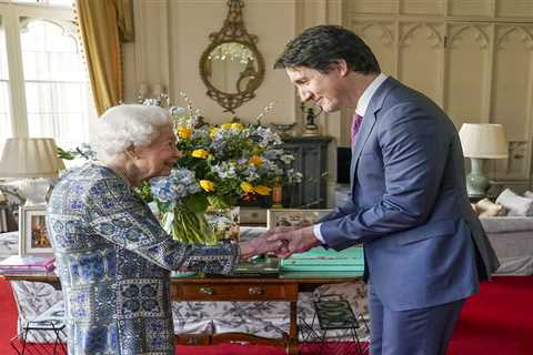 Queen welcomes Canadian PM Justin Trudeau to Windsor as she hosts first in-person event since Covid