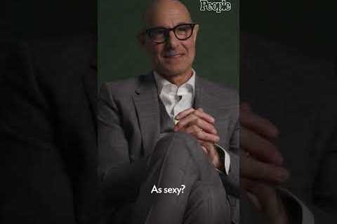 Stanley Tucci Embraces His Sex-Symbol Status at 61