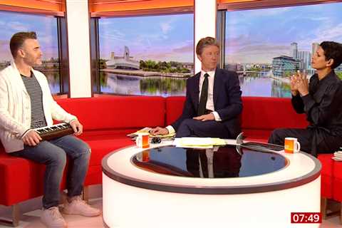 BBC Breakfast chaos as Gary Barlow’s performance derailed by technical blunder