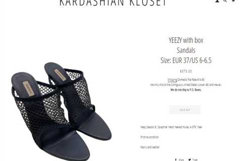 Kim Kardashian ripped for selling ‘free’ used Yeezy sandals for $375 as fans say star ‘should be..