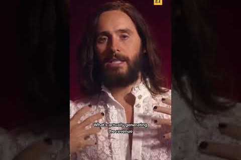 Jared Leto Thinks Marvel & DC SAVED The Movie Industry #shorts