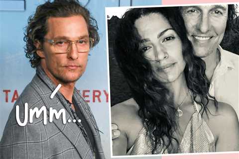 Matthew McConaughey & his wife Camila Alves don’t remember their wedding date?!