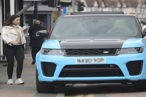 Love Island’s Francesca Allen shows off new £64k Range Rover as she goes make-up free in Essex