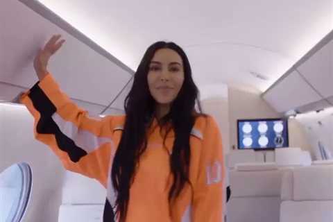 Kim Kardashian’s fans furious after her ‘environmentally harmful’ flights on private jet as she..