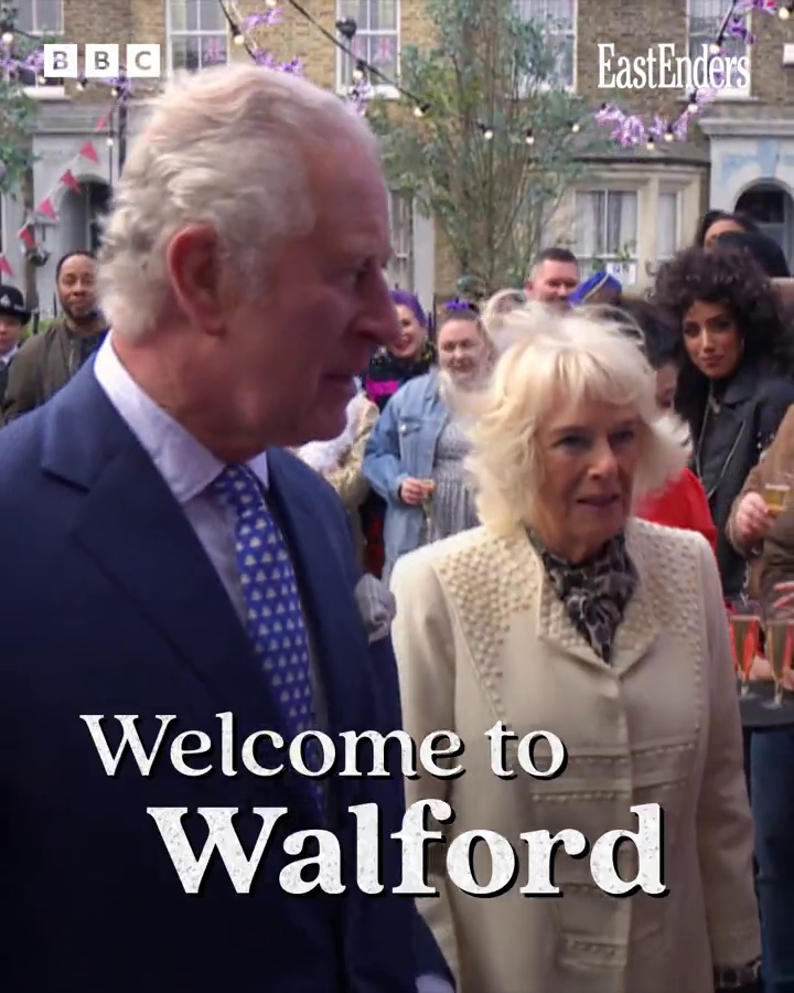 EastEnders reveal first look of Prince Charles and Camilla in incredible jubilee special