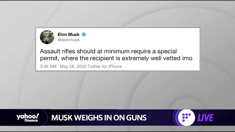 Elon Musk weighs in on gun control debate and supports ‘tight’ background checks