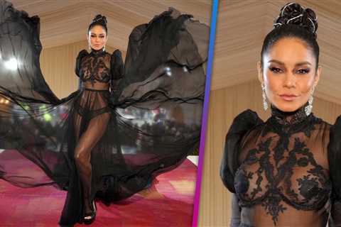 Met Gala 2022: Vanessa Hudgens Goes GOTH GLAM