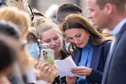 Kate Middleton CRACKS crossword about the royal family after student asks for her help – could you..