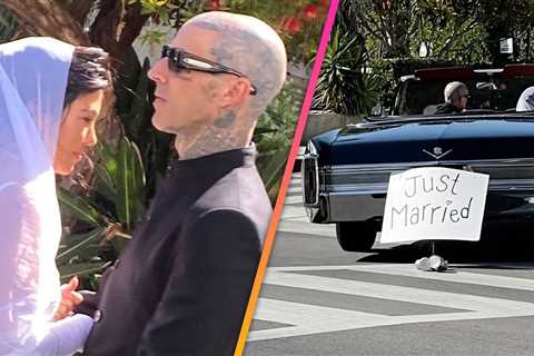 Kourtney Kardashian and Travis Barker Are MARRIED!