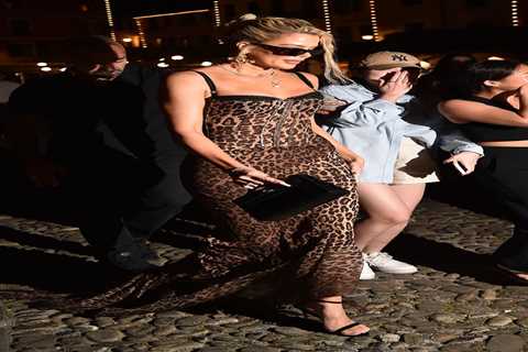 Khloe Kardashian shows off her thin figure in Italy after fans fear she’s gone ‘too far’ with..