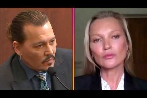 Kate Moss DENIES Johnny Depp Pushed Her During Trial Testimony