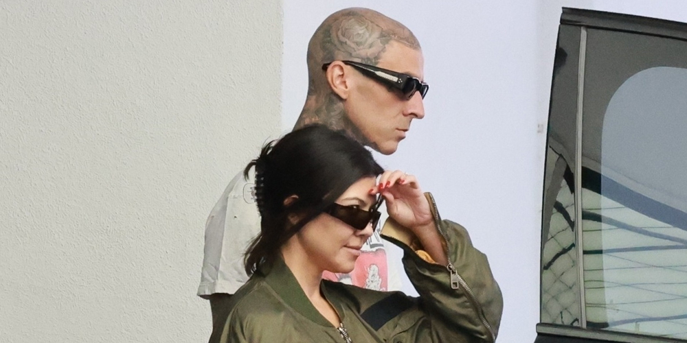 Kourtney Kardashian accompanies Travis Barker to an appointment in Beverly Hills