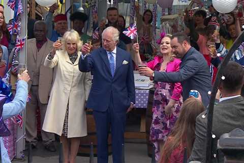 EastEnders fans emotional as Duke and Duchess of Cornwall appear in moving Jubilee episode