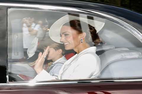 Prince William, Kate & kids honour Queen as Trooping the Colour kicks off with full military..