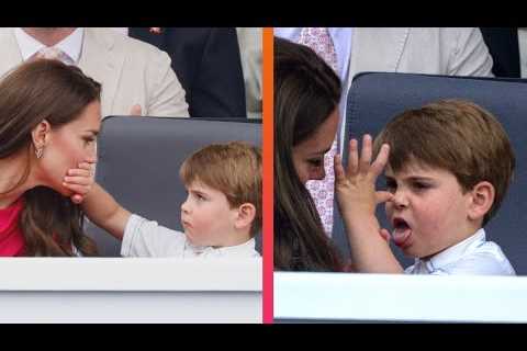 Prince Louis FIGHTS BACK at Mom Kate Middleton