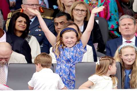 Adorable Mia Tindall dances to ABBA with her cousins at Jubilee pageant, and everyone’s saying the..