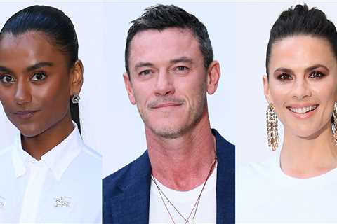 Luke Evans joins Simone Ashley, Hayley Atwell and more stars at the Royal Academy of Arts summer..