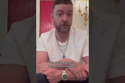 Justin Timberlake APOLOGIZES For Viral Dancing Video #shorts