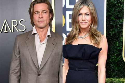 Tabloid Rumor Claims Brad Pitt Is Apparently Leaning On Jennifer Aniston After Latest Divorce..