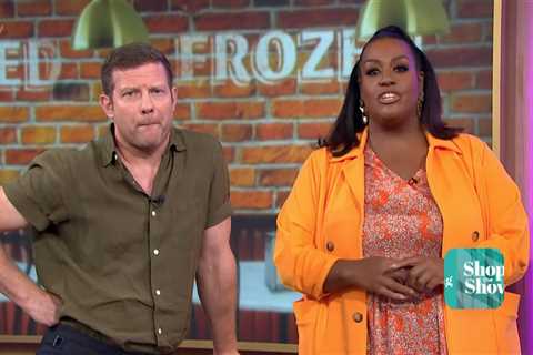 This Morning’s Dermot O’Leary suffers embarrassing blunder as melting ice lolly drips all over his..