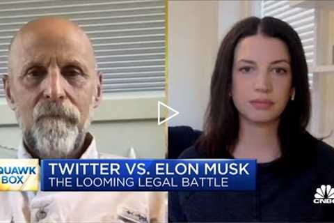 Twitter has the upper hand over Elon Musk, says Penn Law's Larry Hamermesh