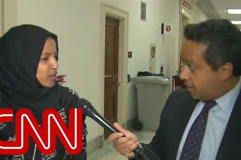 Rep. Ilhan Omar gets upset with CNN reporter: What is wrong with you?