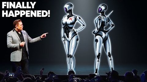 Elon Musk FIRST Tesla AI Robot Produced!
