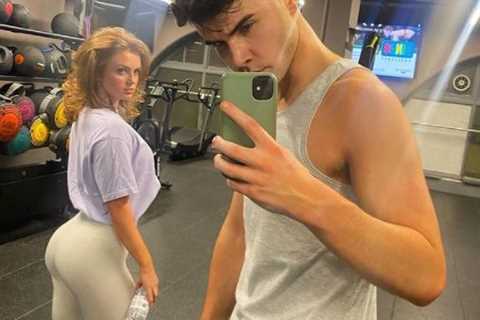 Maisie Smith works up a sweat in the gym after romantic holiday with Max George