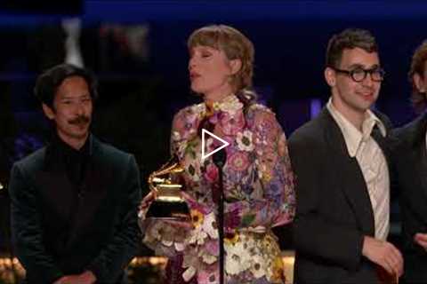 Taylor Swift Wins Album Of The Year | 2021 GRAMMY Awards Show Acceptance Speech