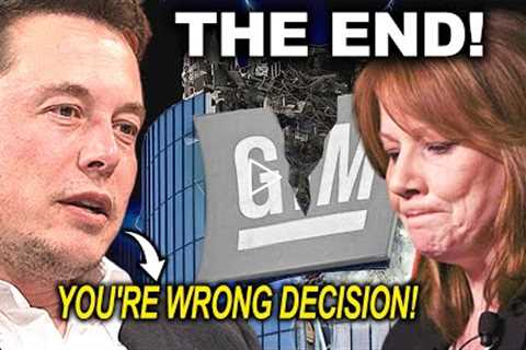 NO OPTION! Elon Musk reveals Real Reason not to save GM from bankruptcy!