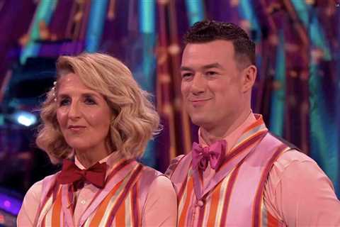 Strictly fans work out two stars’ incredible secret connection as they appeared on hit show..