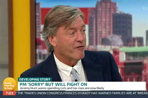 Richard Madeley shocks GMB co-star as he interrupts her – and she’s left speechless