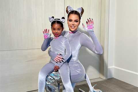 Khloe Kardashian shares sweet video of daughter True, 4, with her baby brother as star keeps son’s..