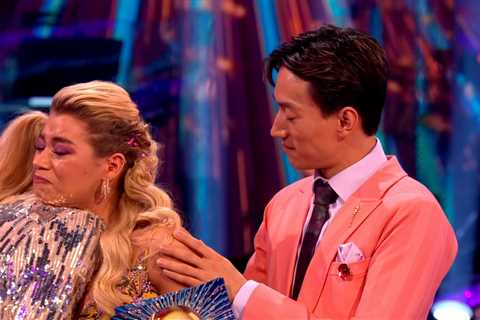 Strictly’s Molly Rainford breaks down in tears after landing in the bottom two for second time