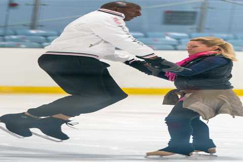 Dancing on Ice’s John Fashanu looks terrified as he tries daring move in training