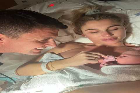 Billie Faiers opens up about being a family of five days before giving birth to baby girl