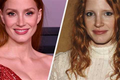 Jessica Chastain Got Real About Dropping Out Of High School And Said She Ate Banana Peels In The..