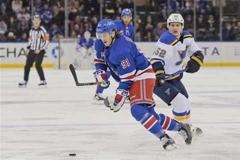 Rangers’ Sammy Blais taking lineup scratch in stride: ‘Happens to everyone’