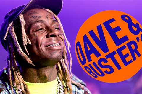 Lil Wayne And Mack Maine Host 150 Kids at Dave & Busters Party