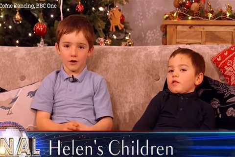 Strictly fans in tears as Helen Skelton’s kids Ernie and Louis share adorable tribute to their mum