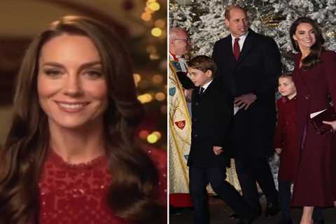 Kate Middleton beams as she invites Brits to tune into special Christmas carol TV concert with..