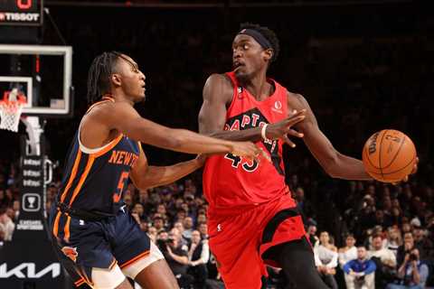 Knicks can’t stop Pascal Siakam, Raptors as win streak comes to an end